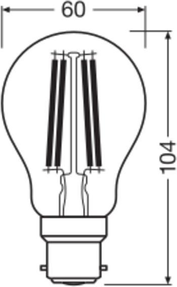 Produktbild Osram Led Retrofit Classic A (B22d, 1521 lm, 1 x)