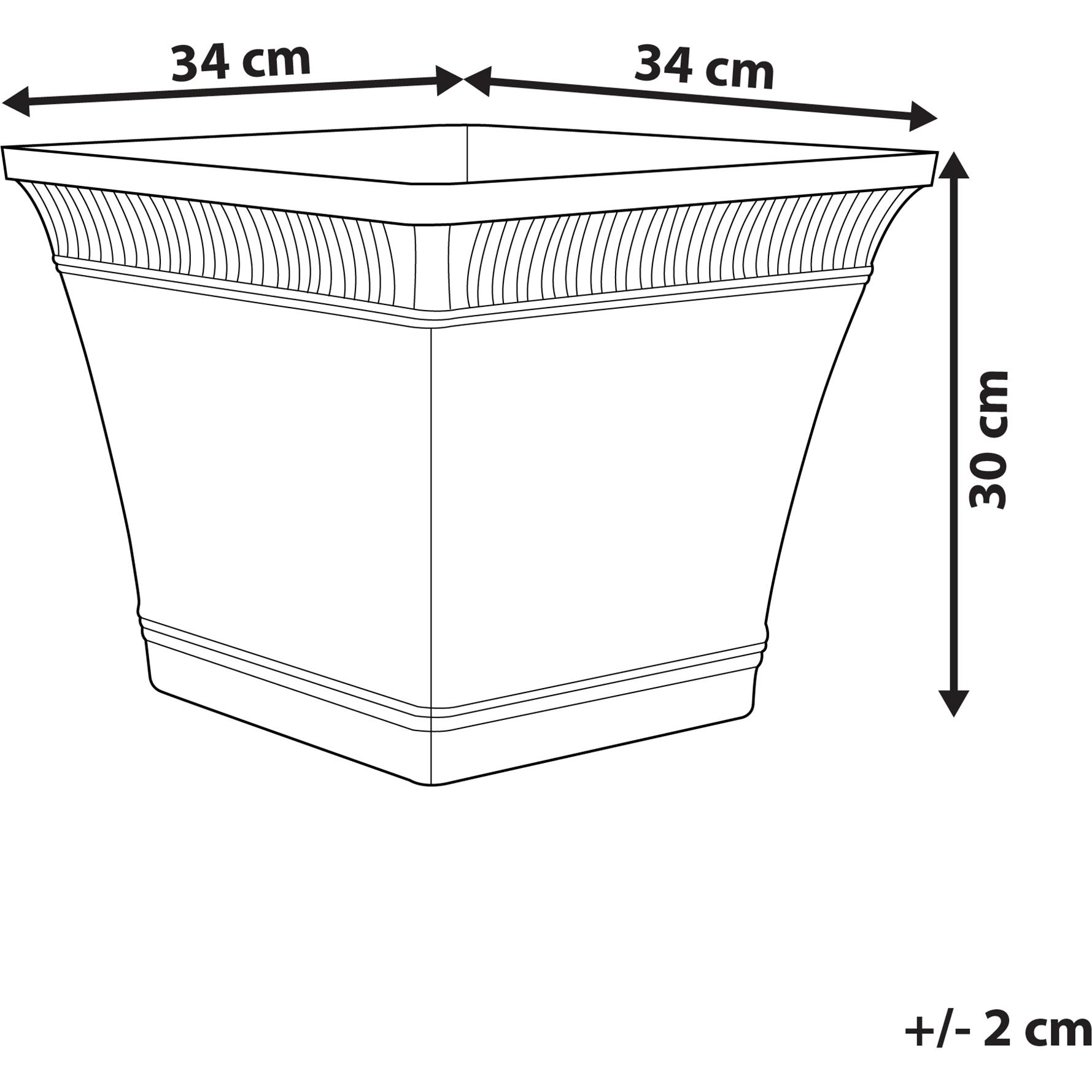 Thumbnail - Beliani, Blumentopf, Psatha (34 cm)