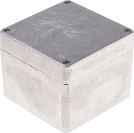 Produktbild RS PRO Gehäuse Aluminium natur 100x100x81mm (Gehäuse)
