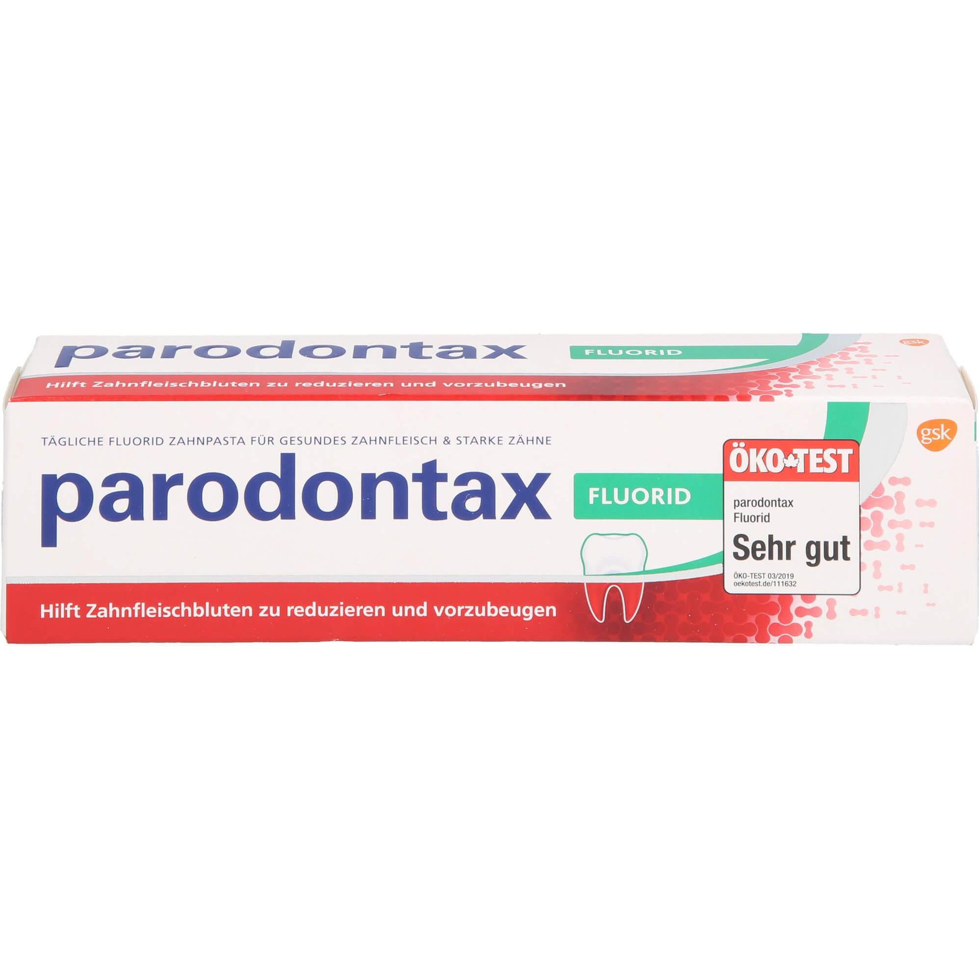 Parodontax, Zahnpasta, mit Fluorid, 75 ml Zahncreme (75 ml)