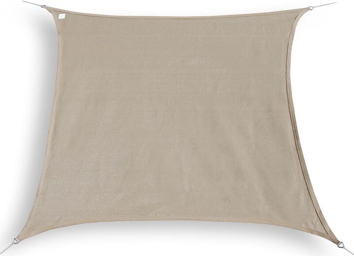 Produktbild Swisshandel24 Sonnensegel wasserdicht Quadrat 3x3m, taupe (3 x 3 m)