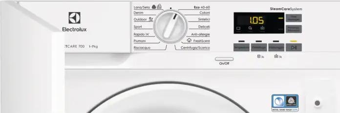 Immagine prodotto Electrolux EW7F572WBI lavatrice Caricamento frontale 7 kg 1151 Giri/min D Bianco (7 kg, A sinistra)