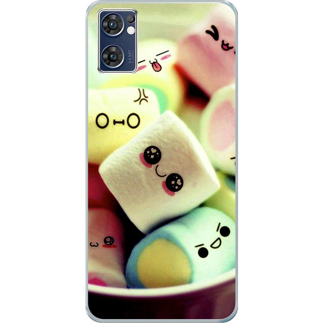 König Design Hülle Handy Schutz für Oppo Find X5 Lite Case Cover Tasche Bumper Etuis TPU Neu (Oppo Find X5 Lite), Smartp...