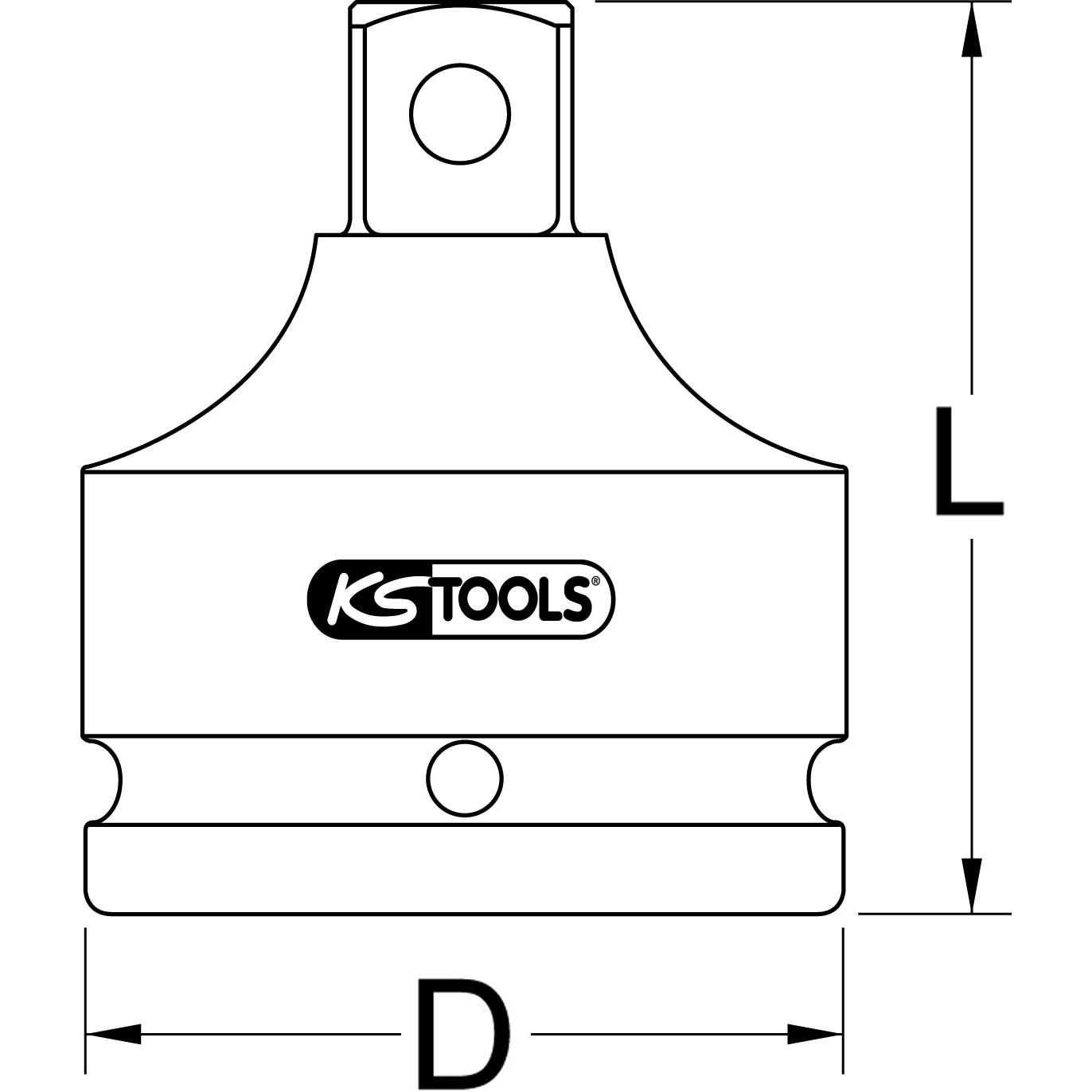 Thumbnail - KS Tools, Steckschlüssel + Stecknuss, 911.0984 (1/2")