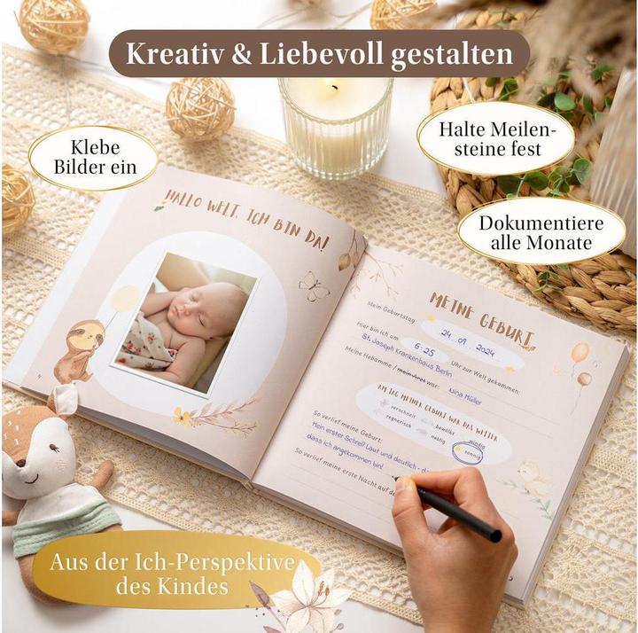 Actual product image Eulentaler Babyalbum