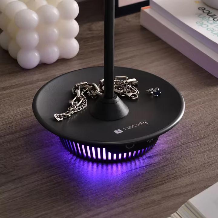 Immagine prodotto Techly Lampada LED senza fili con base RGB Touch Dimmable (130 lm)