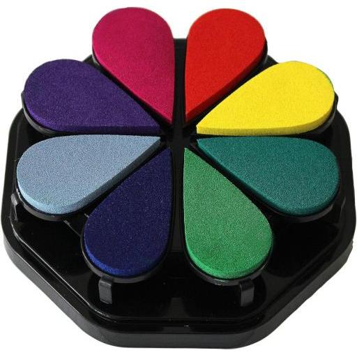 Artoz, Stempel, Stempelkissen standard 8 Farben 2,0 x 3,5 cm
