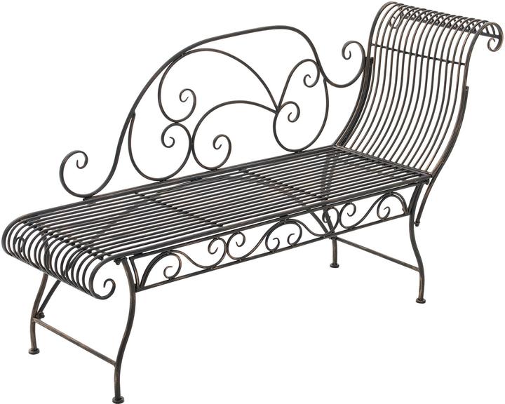 CLP Panchina da giardino Karma, bronzo