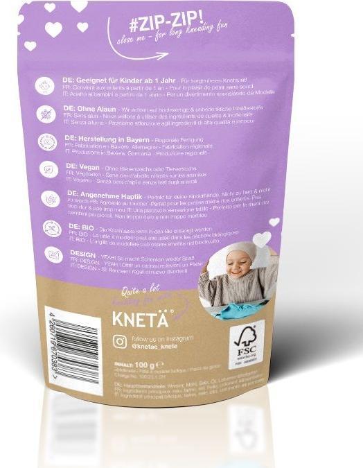 Actual product image Knetä Bag Lilac 100g