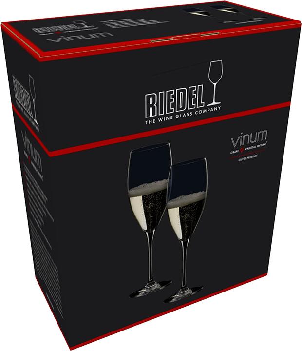 Actual product image Riedel Champagne Glass Vinum (23 cl, 2 Glasses, Champagne glasses)