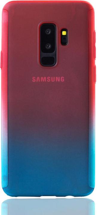 Produktbild König Design Hülle Handy Schutz für Samsung Galaxy S9 Plus Full Case Cover Displayschutz Blau (Samsung Galaxy S9+)