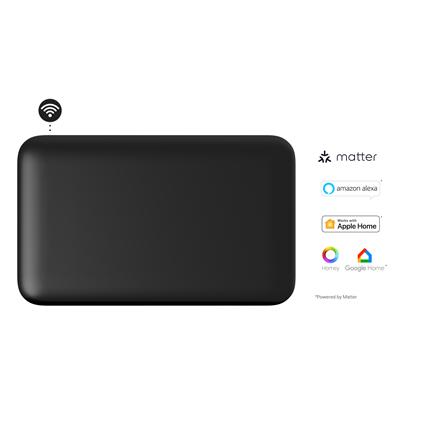 Productafbeelding Mill Invisible Smart WiFi Gen 4 panelvarmer 700W (sort) (700 W)