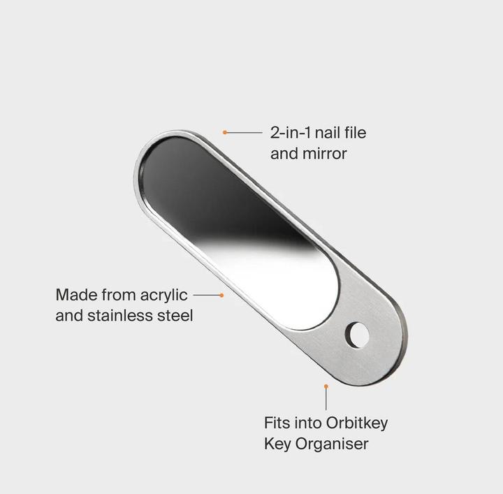 Actual product image Orbitkey Nail file gold