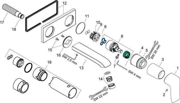 Produktbild hansgrohe Metris Chrom