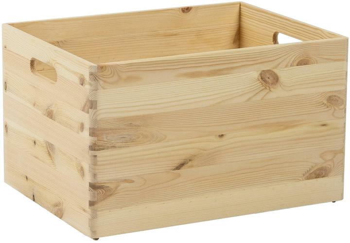 Produktbild Holz Zollhaus Stapelbox (30 x 40 x 23 cm, 27.50 l)