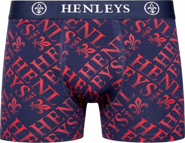 Immagine prodotto Henleys - Boxer RUTLING - Uomo (S, Confezione da 5 pezzi)