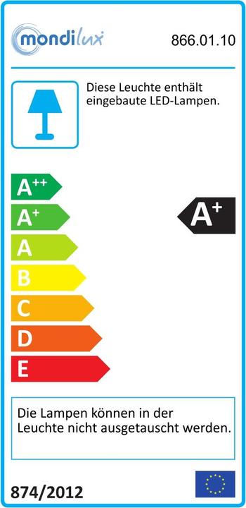 Energie-Label Mondilux Faro (680 lm)