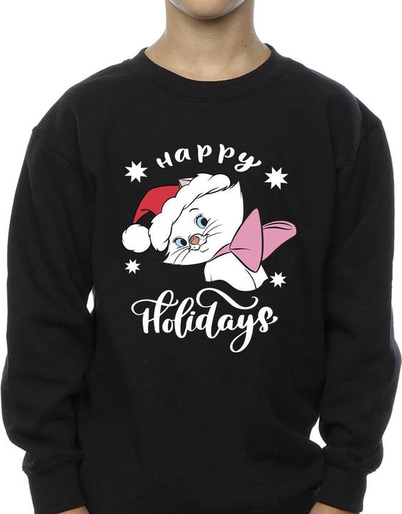 Actual product image Disney Boys The Aristocats Happy Holidays Sweatshirt (152, 158)