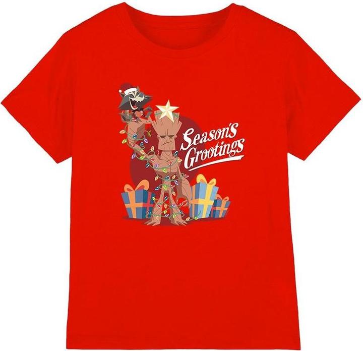 Produktbild Guardians of the Galaxy Seasons Grootings TShirt (128)