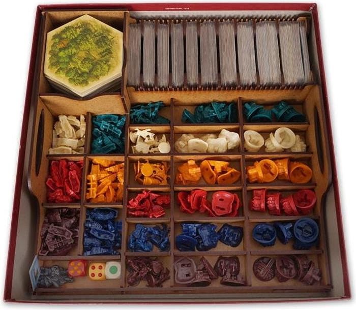 E-Raptor ERA19247 - Insert: Catan + Traders & Barbarians + 5-6 Players Expansions (English)