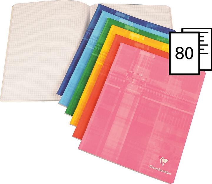Image du produit Clairefontaine Livret de classe (17,5 x 22 cm, Quadrillé, Couverture rigide)