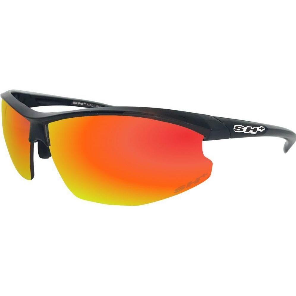SH Plus, Herren, Sportbrille, RG6100 (Revo Laser Blue Cat.3), Rot