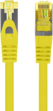 Actual product image Lanberg Patchcord Cat.6a S/Ftp Lszh Cu 1m żółty Fluke Passed (S/FTP, CAT6a, 1 m)