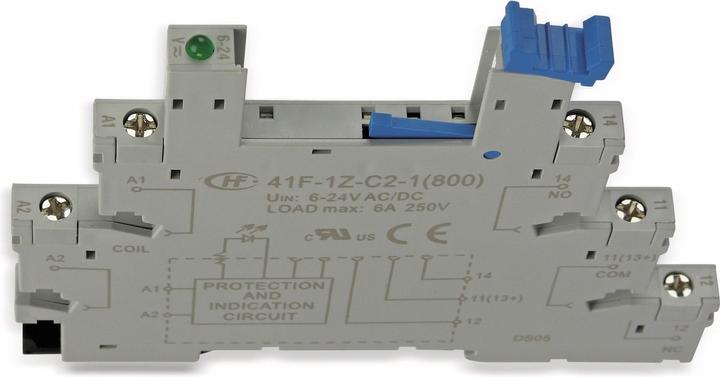 Actual product image Hongfa Relay socket HF41-1Z-C2-1 (Relay socket)