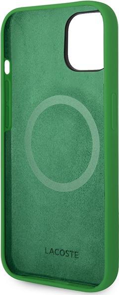 Actual product image Lacoste LCHMP14SSLON iPhone 14 / 15 / 13 6.1" green hardcase with Silicone and MagSafe (Apple iPhone 13, Apple iPhone 15, Apple iPhone 14)