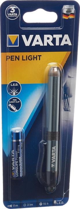 Image du produit Varta Lampe torche, lampe stylo, LED, 1 AAA (11.70 cm, 3 lm)