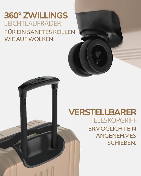 Immagine prodotto Fergé 3-teiliges Hartschalenkoffer-Set