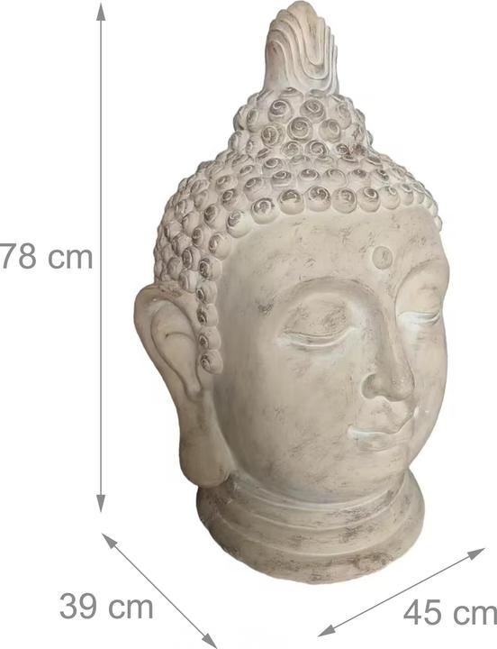 Produktbild Relaxdays Buddha-Kopf