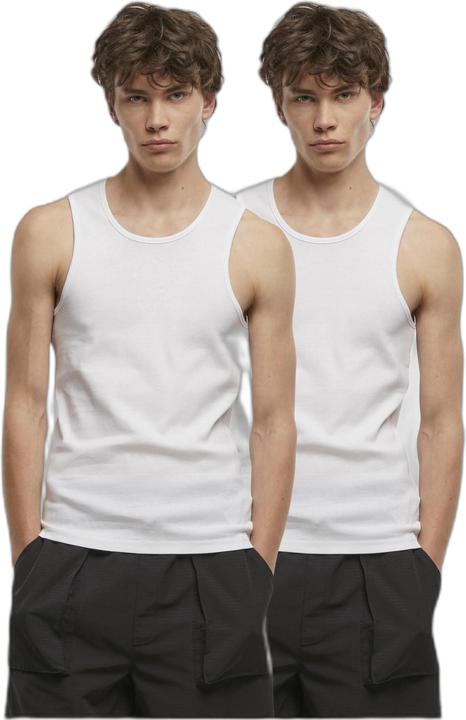Produktbild Urban Classics Ribbed Undershirt 2-Pack - 195343 (L)