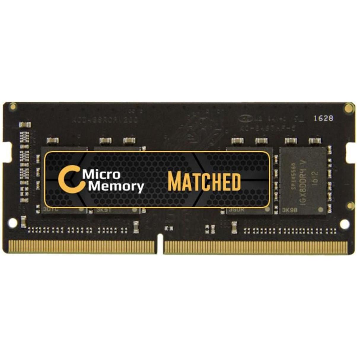 CoreParts 8GB Memory Module for HP (820570-001) (1 x 8GB), RAM Modellspezifisch, Grün