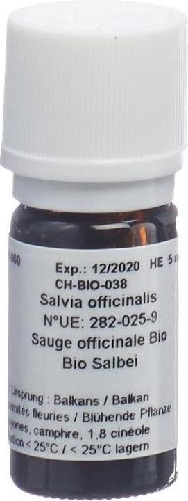 Immagine prodotto AromaSan Olio essenziale biologico di salvia (5ml)