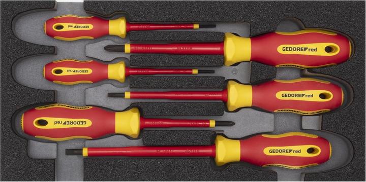 Actual product image Gedore Red red R22150016 VDE Screwdriver set 2/6 CT module 6 pieces