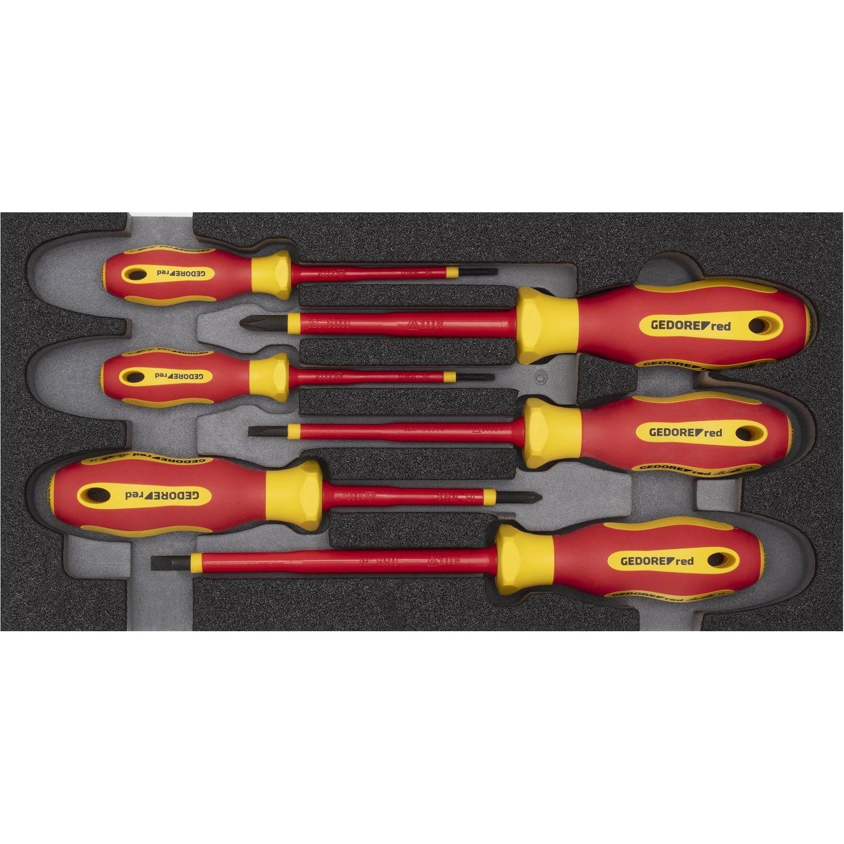 Thumbnail - Gedore Red, Schraubenzieher, red R22150016 VDE-Schraubendreher-Satz 2/6 CT-Modul 6-teilig