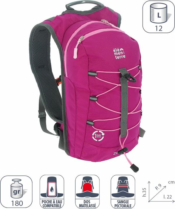Actual product image Elementerre zion 12 l backpack (12 l)