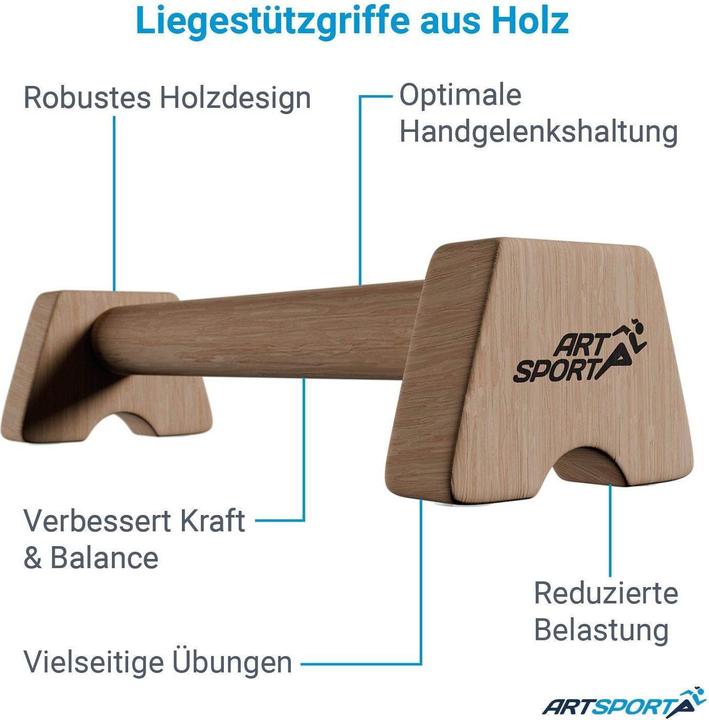 Produktbild Juskys Liegestützgriffe