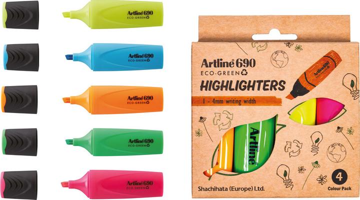 Produktbild Artline Highlighter 690 ECO-GREEN (4) (Highlighter)