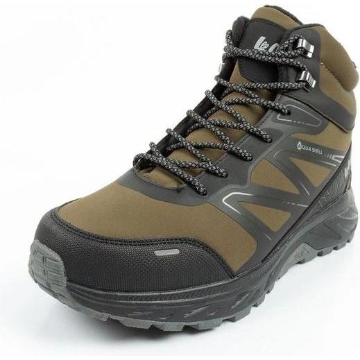 Lee Cooper, Uomini, Scarpe da escursionismo, grüne Herren-Trekkingschuhe (45), Verde