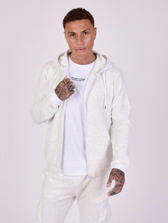 Image du produit Project X Paris sweatshirt zippé en tissus texturé sport (XL)