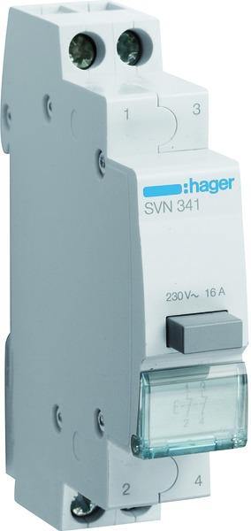 Actual product image Hager HAG SVN341 Push-button, 2Ã
