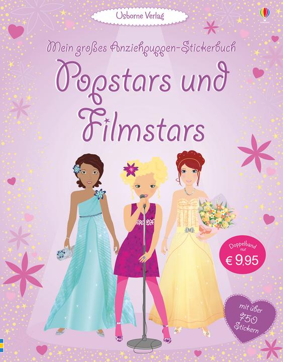 Actual product image My big dress-up doll sticker book: pop stars and film stars