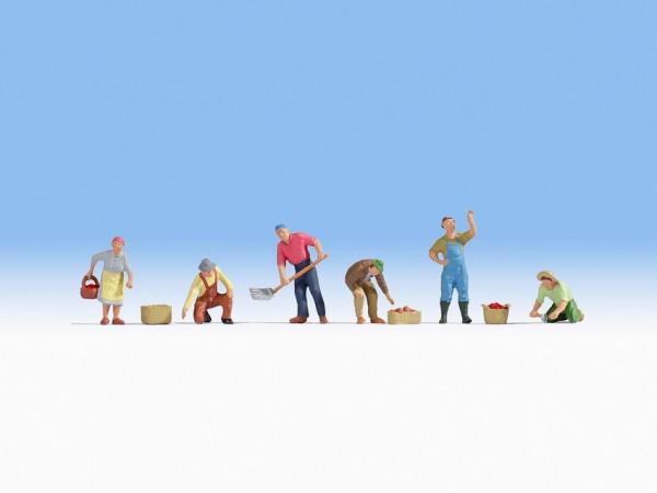 Actual product image Noch 15613 H0 figures harvesters