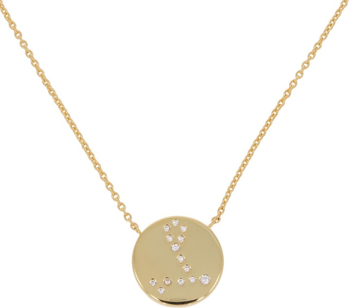 Produktbild Sif Jakobs Collier Zodiaco Fische vergoldet (925 Sterling Silber, 42 - 48 cm)