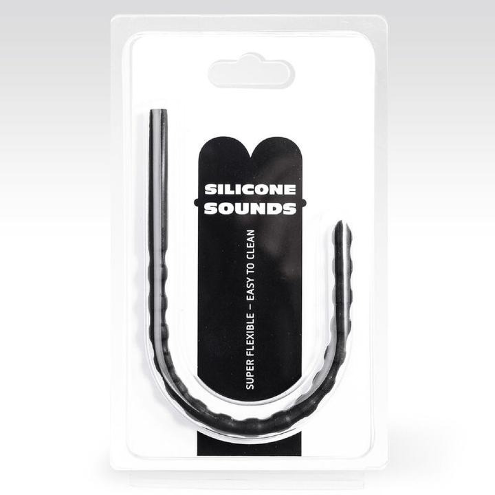 All Black Sonde Urétrale En Silicone De 8-10 mm