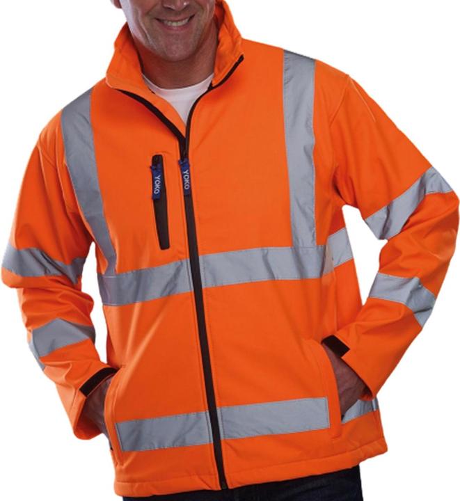 Produktbild Yoko HiVis Softshell Jacke (2 StückPackung) (XL)