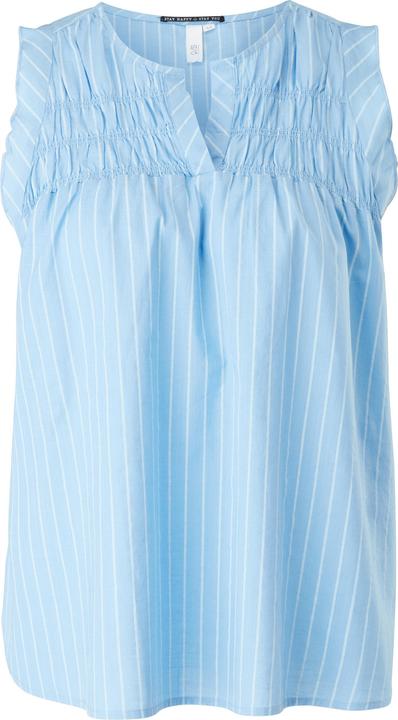 Produktbild s.Oliver Bluse Oversize Baumwollbluse mit Allovermuster (44)