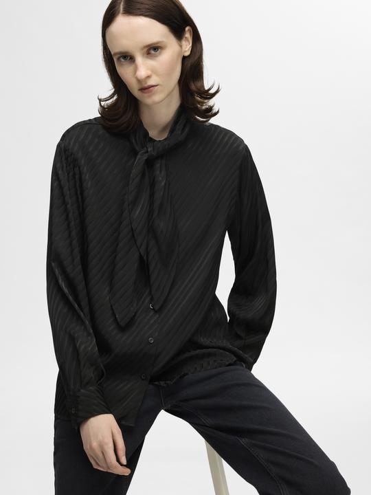 Produktbild Selected Femme Schleifen Satinbluse (34)
